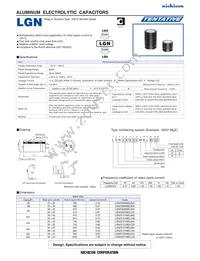 LGN2X101MELB40 Datasheet Cover