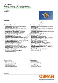 LH CP7P-1T3T-1-Z Datasheet Cover