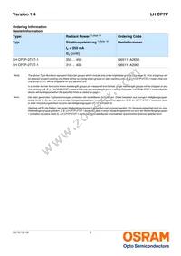 LH CP7P-2T4T-1-0-350-R18-Z-LM Datasheet Page 2