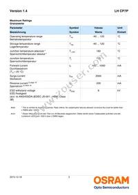 LH CP7P-2T4T-1-0-350-R18-Z-LM Datasheet Page 3