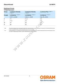 LH N974-KN-1 Datasheet Page 5