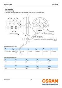 LH T674-M1P2-1-Z Datasheet Page 15