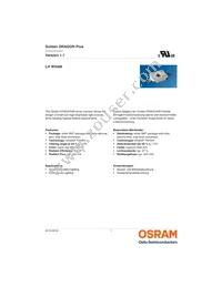 LH W5AM-1T3T-1-0-400-R18-Z Datasheet Cover