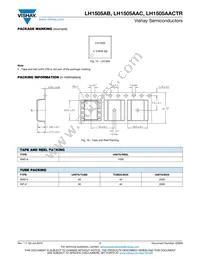 LH1505AACTR Datasheet Page 7