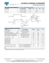 LH1525AT Datasheet Page 3