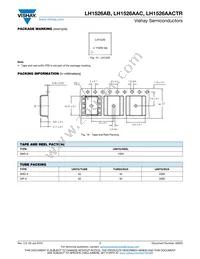 LH1526AB Datasheet Page 7