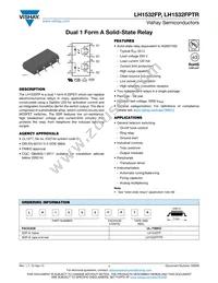 LH1532FP Datasheet Cover