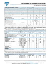 LH1535AT Datasheet Page 2