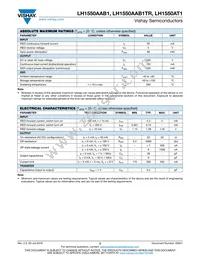 LH1550AAB1TR Datasheet Page 2