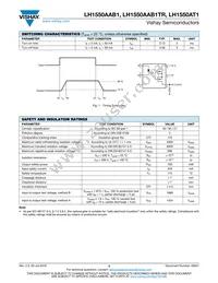 LH1550AAB1TR Datasheet Page 3