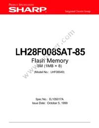 LH28F008SAT-85 Cover
