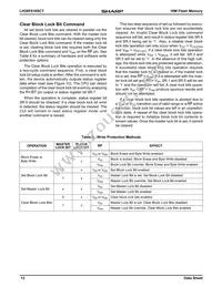LH28F016SCT-L95 Datasheet Page 12