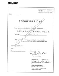 LH28F160S3HNS-L10 Datasheet Page 2