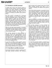 LH28F160S3HNS-TV Datasheet Page 21