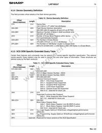 LH28F160S3HT-L10A Datasheet Page 16