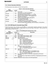 LH28F160S3T-L10A Datasheet Page 16