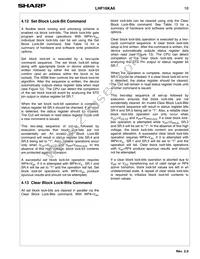 LH28F160S3T-L10A Datasheet Page 20