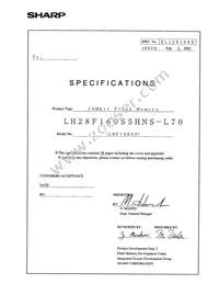 LH28F160S5HNS-L70 Datasheet Page 2