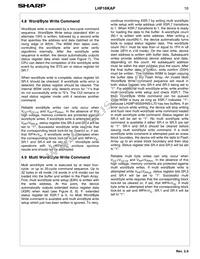 LH28F160S5HNS-L70 Datasheet Page 19