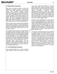 LH28F160S5HNS-S1 Datasheet Page 18