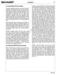 LH28F160S5HNS-S1 Datasheet Page 19