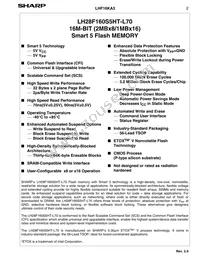 LH28F160S5HT-L70 Datasheet Page 5