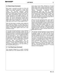 LH28F160S5HT-L70 Datasheet Page 18