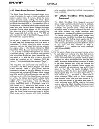 LH28F160S5HT-L70 Datasheet Page 20