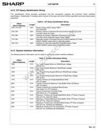 LH28F160S5HT-TW Datasheet Page 16
