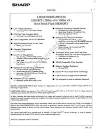 LH28F320BJE-PBTL90 Datasheet Page 4