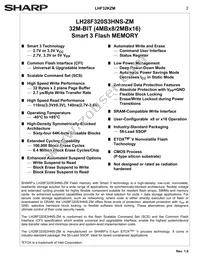 LH28F320S3HNS-ZM Datasheet Page 5