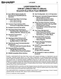 LH28F320SKTD-ZR Datasheet Page 5