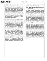 LH28F320SKTD-ZR Datasheet Page 23