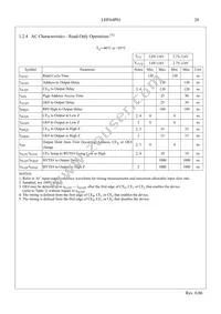 LH28F640SPHT-PTL12 Datasheet Page 22