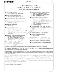 LH28F800BJE-PTTL90 Datasheet Page 4