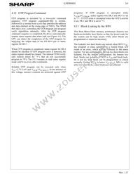 LH28F800BJE-PTTL90 Datasheet Page 18