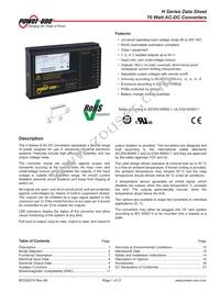 LH3020-2D4 Datasheet Cover