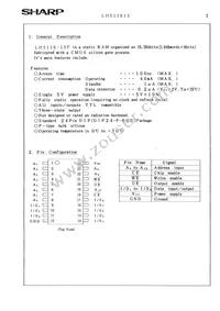 LH5116-10F Datasheet Page 5
