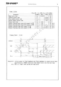 LH5116-10F Datasheet Page 8
