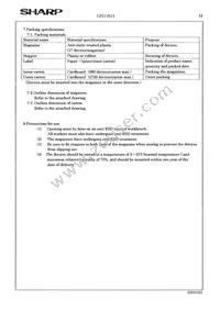 LH5116-10F Datasheet Page 15