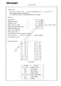LH5116NA-10F Datasheet Page 5