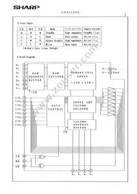LH5116NA-10F Datasheet Page 6
