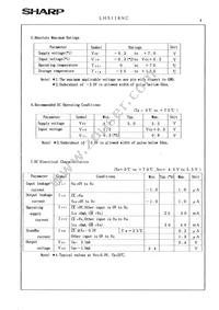 LH5116NA-10F Datasheet Page 7