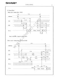 LH5116NA-10F Datasheet Page 10