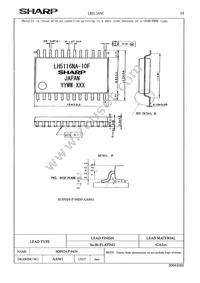 LH5116NA-10F Datasheet Page 17