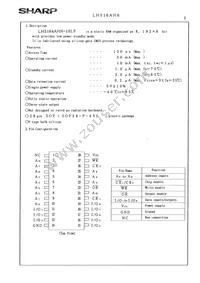 LH5164AHN-10LF Datasheet Page 5