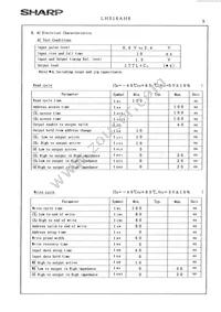 LH5164AHN-10LF Datasheet Page 8
