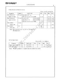 LH5164AHN-10LF Datasheet Page 9