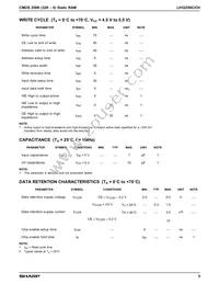 LH52256CN-70LL Datasheet Page 5