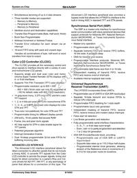 LH79520N0Q000B0 Datasheet Page 17